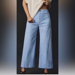 Anthropologie Colette Magic Fabric Crop Wide-
Leg Pants by Maeve 25